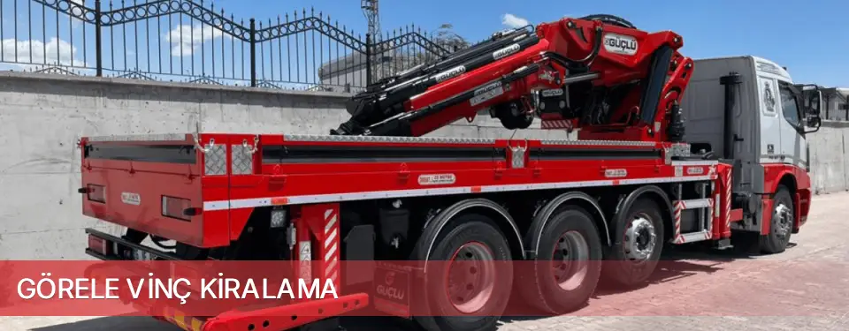 Görele İlçemi Vinç Kiralama